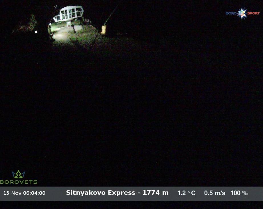 Borovets webcam - Sitnyakovo ski lift